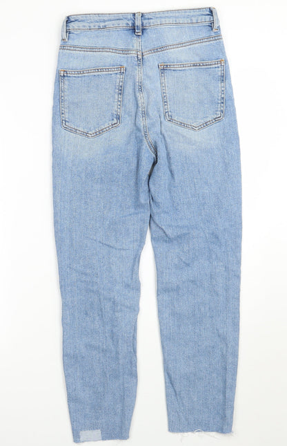 ASOS Womens Blue   Mom Jeans Size 27 L30 in