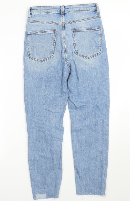 ASOS Womens Blue   Mom Jeans Size 27 L30 in