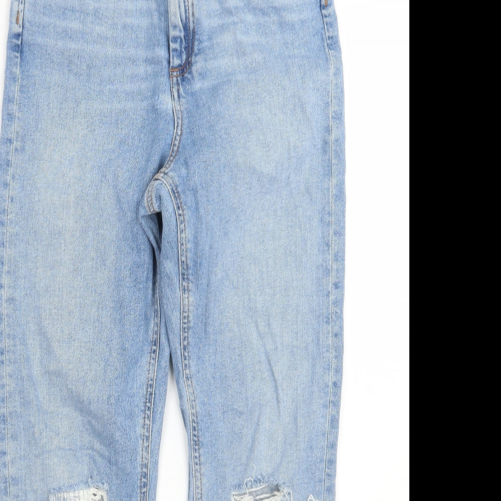 ASOS Womens Blue   Mom Jeans Size 27 L30 in