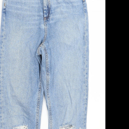 ASOS Womens Blue   Mom Jeans Size 27 L30 in