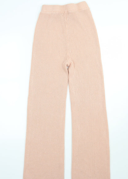 Nasty Gal Womens Pink   Sweatpants Trousers Size S L31 in