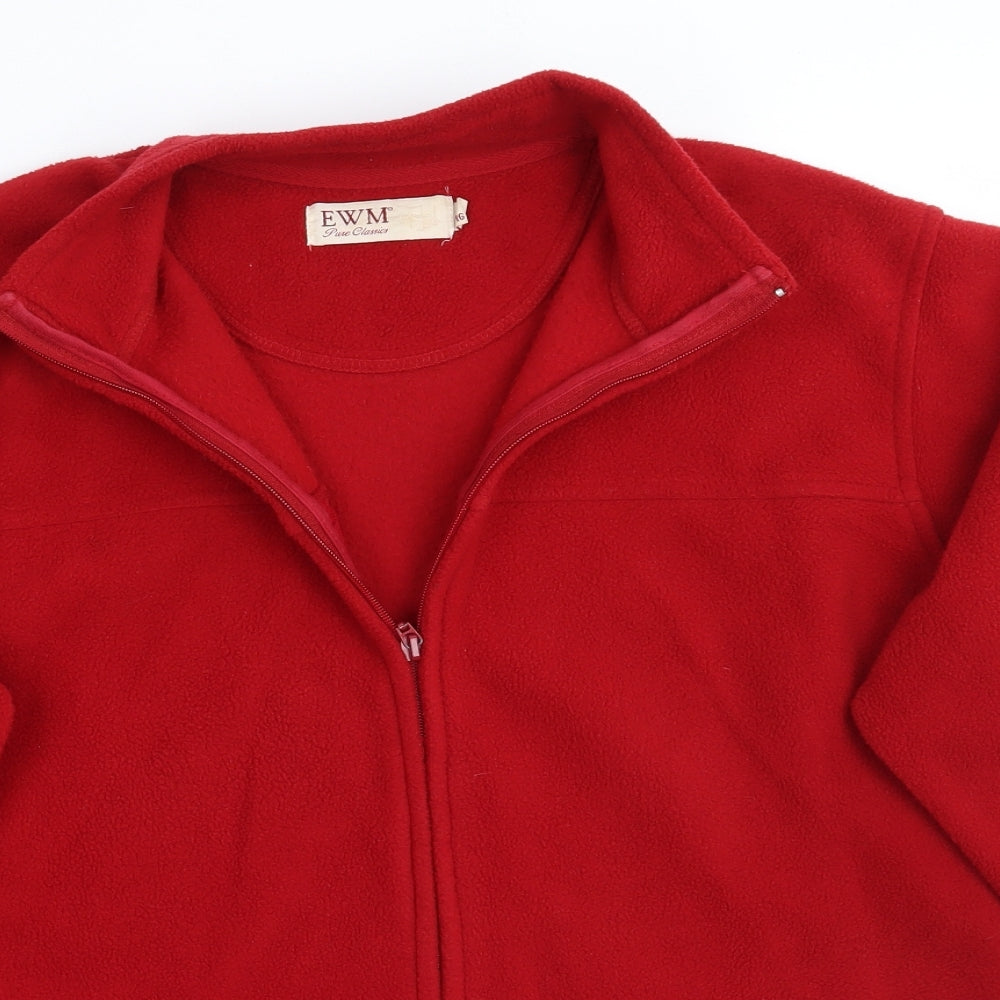 Womens UK Size M EWM Red Jacket