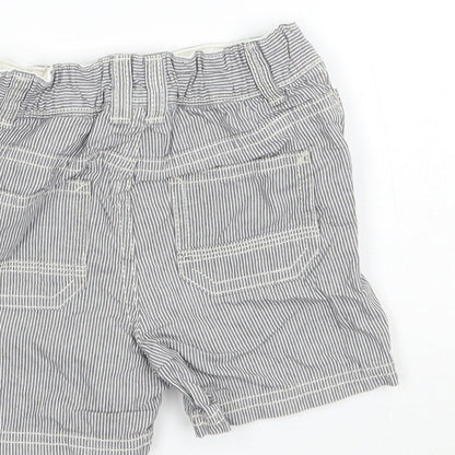 TU Baby White Striped  Cropped Leggings Size 9-12 Months