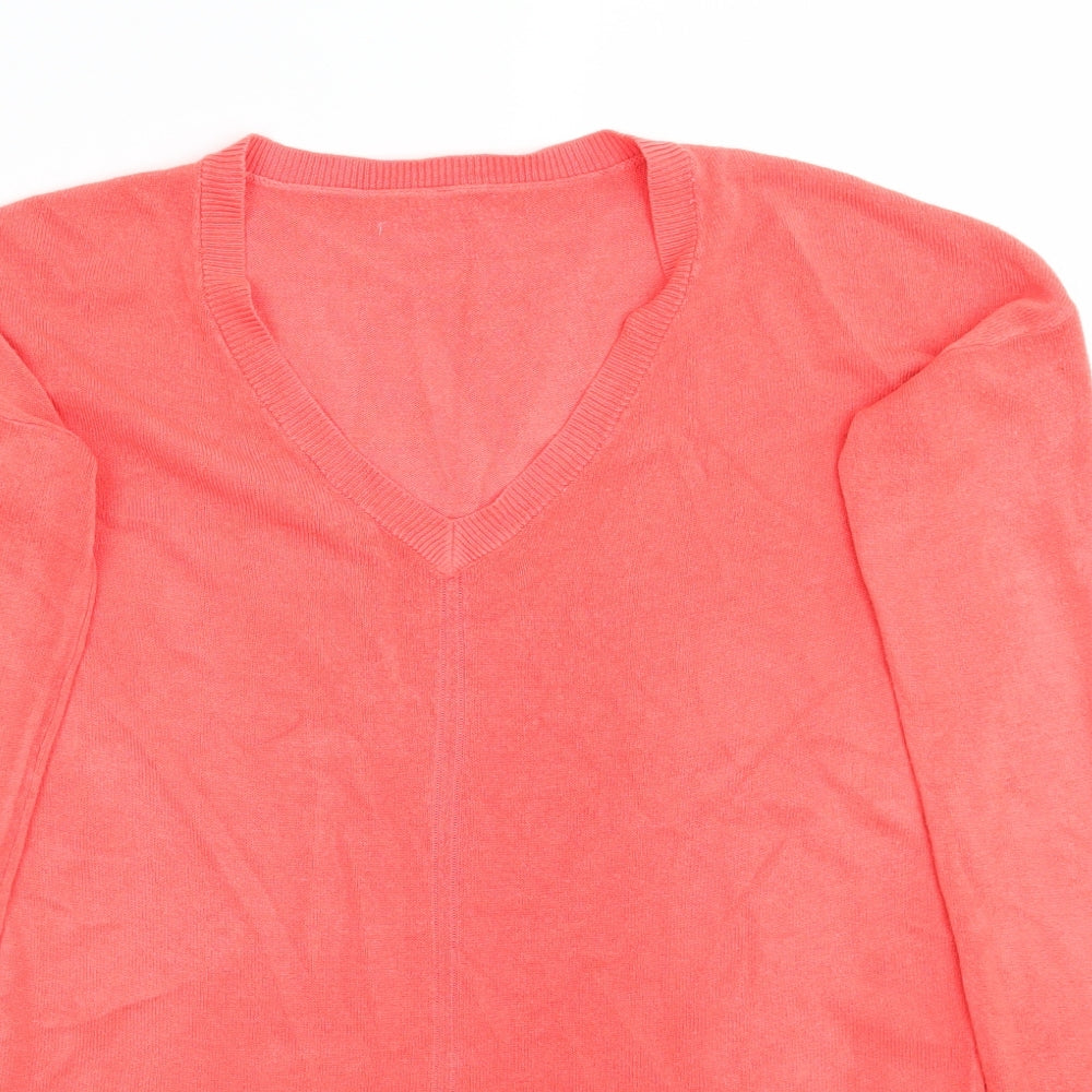 Womens UK Size 8 NEXT Pink Pullover Jumper