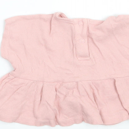 George Girls Pink   Basic T-Shirt Size Newborn