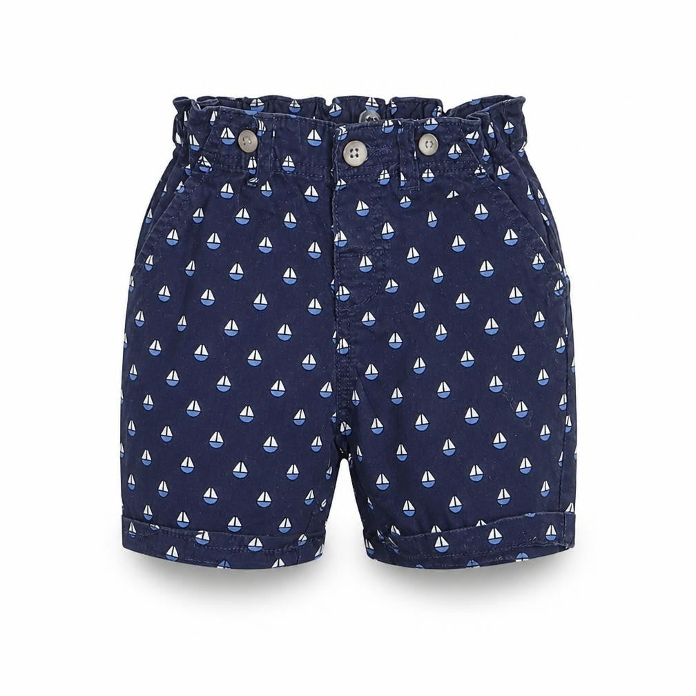 H&M Boys Blue   Cropped Trousers Size 3-6 Months