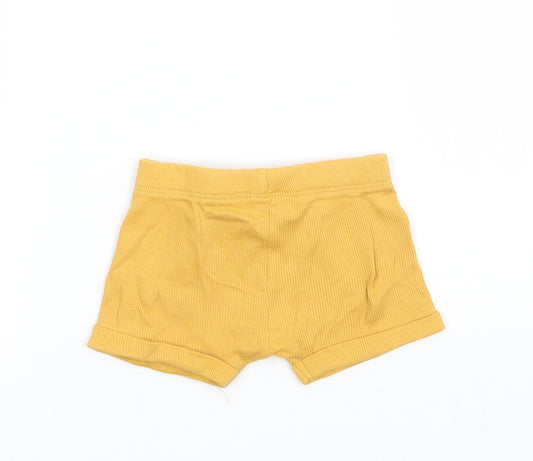 TU Girls Yellow   Cropped Trousers Size Newborn