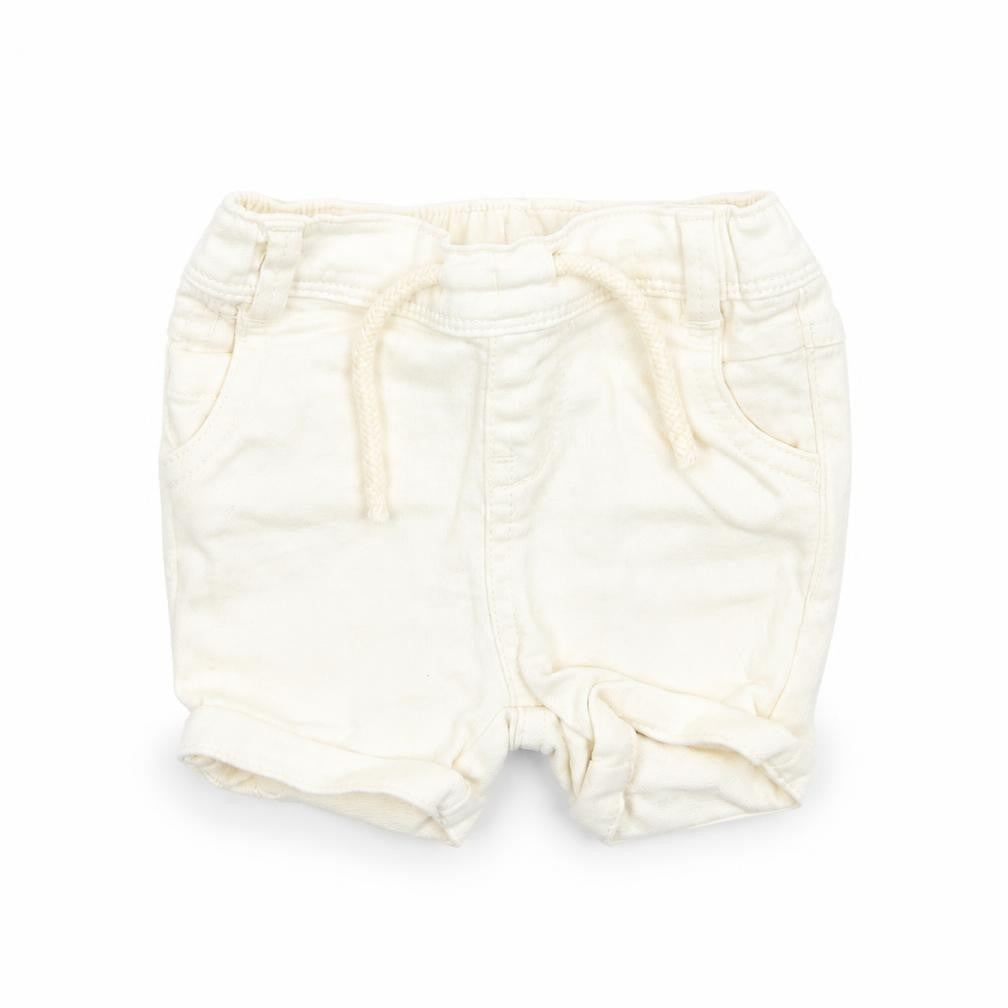 Primark Boys Ivory   Cropped Jeans Size 0-3 Months