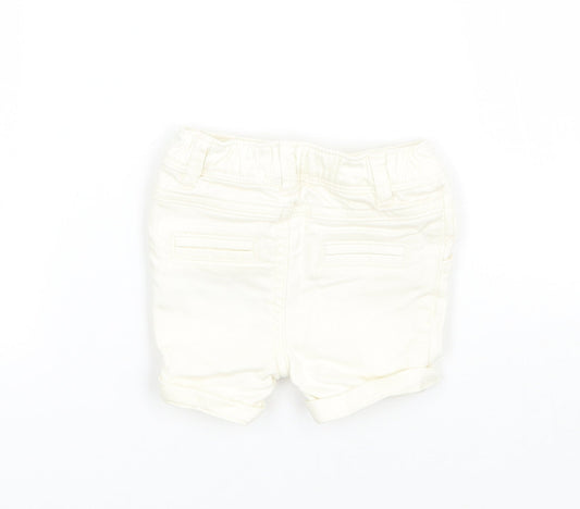 Primark Boys Ivory   Cropped Jeans Size 0-3 Months