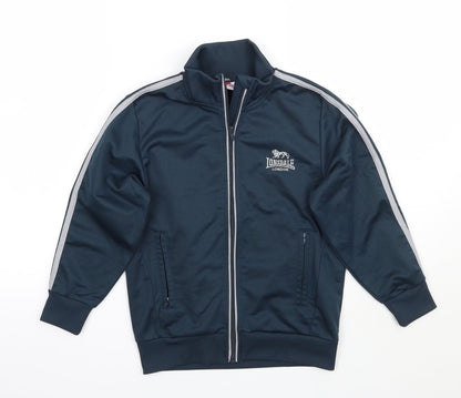 Lonsdale Boys Green   Jacket Coat Size 7-8 Years