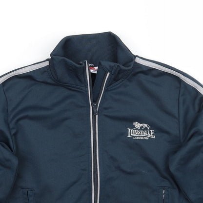 Lonsdale Boys Green   Jacket Coat Size 7-8 Years