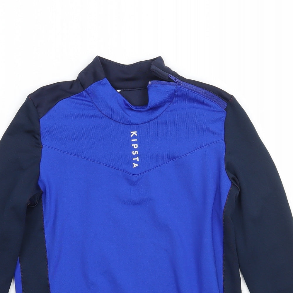 DECATHLON Boys Blue   Basic T-Shirt Size 6 Years