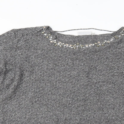 Womens UK Size XL CANDA Grey Pullover Jumper