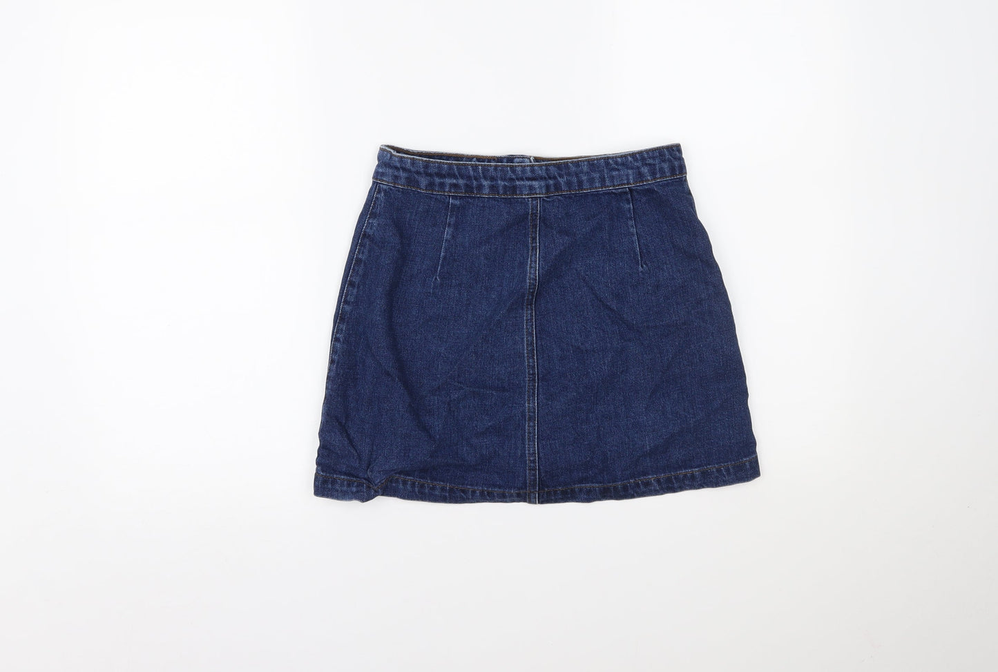 Womens UK Size 25 in Topshop Maxi Denim Skirt
