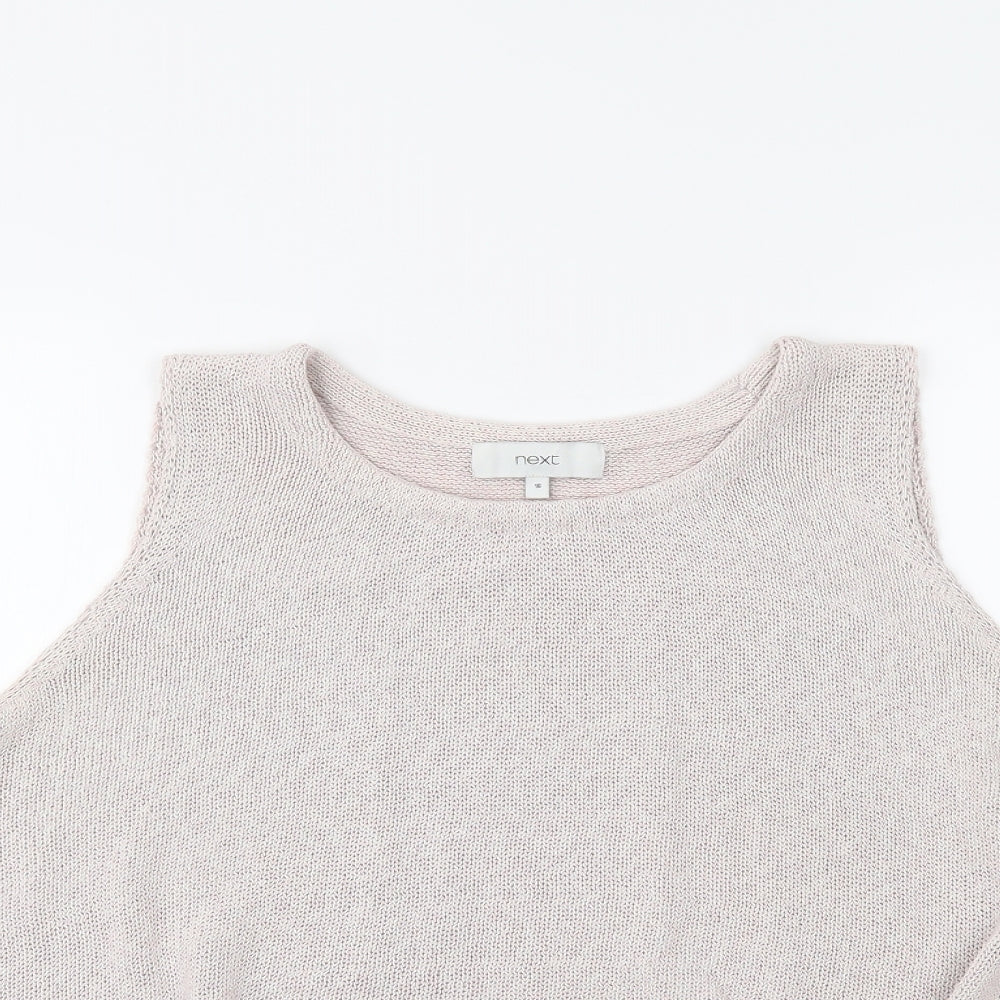 Womens UK Size 16 NEXT Pink Camisole Tank