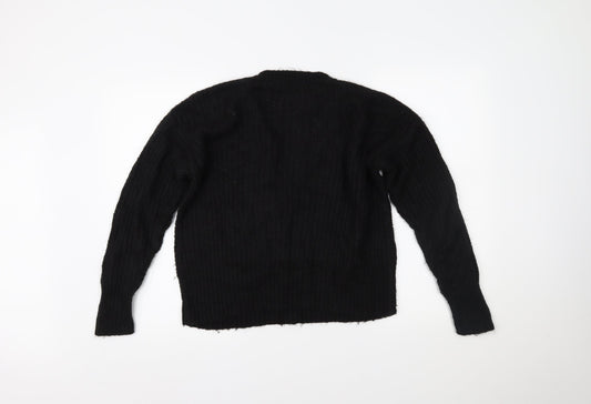 TU Womens Black   Pullover Jumper Size 12
