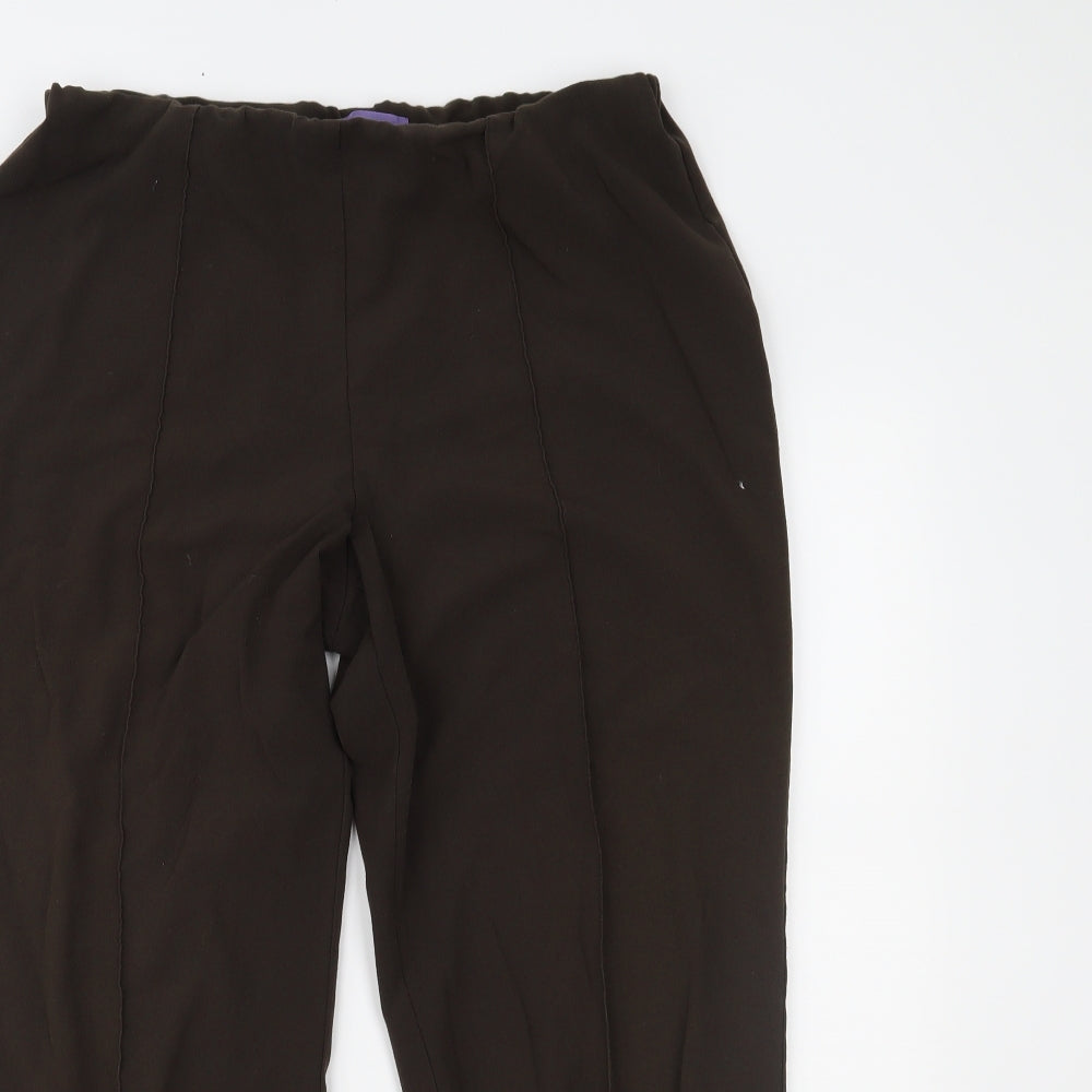 Autonomy Womens Brown   Trousers  Size 14 L25 in