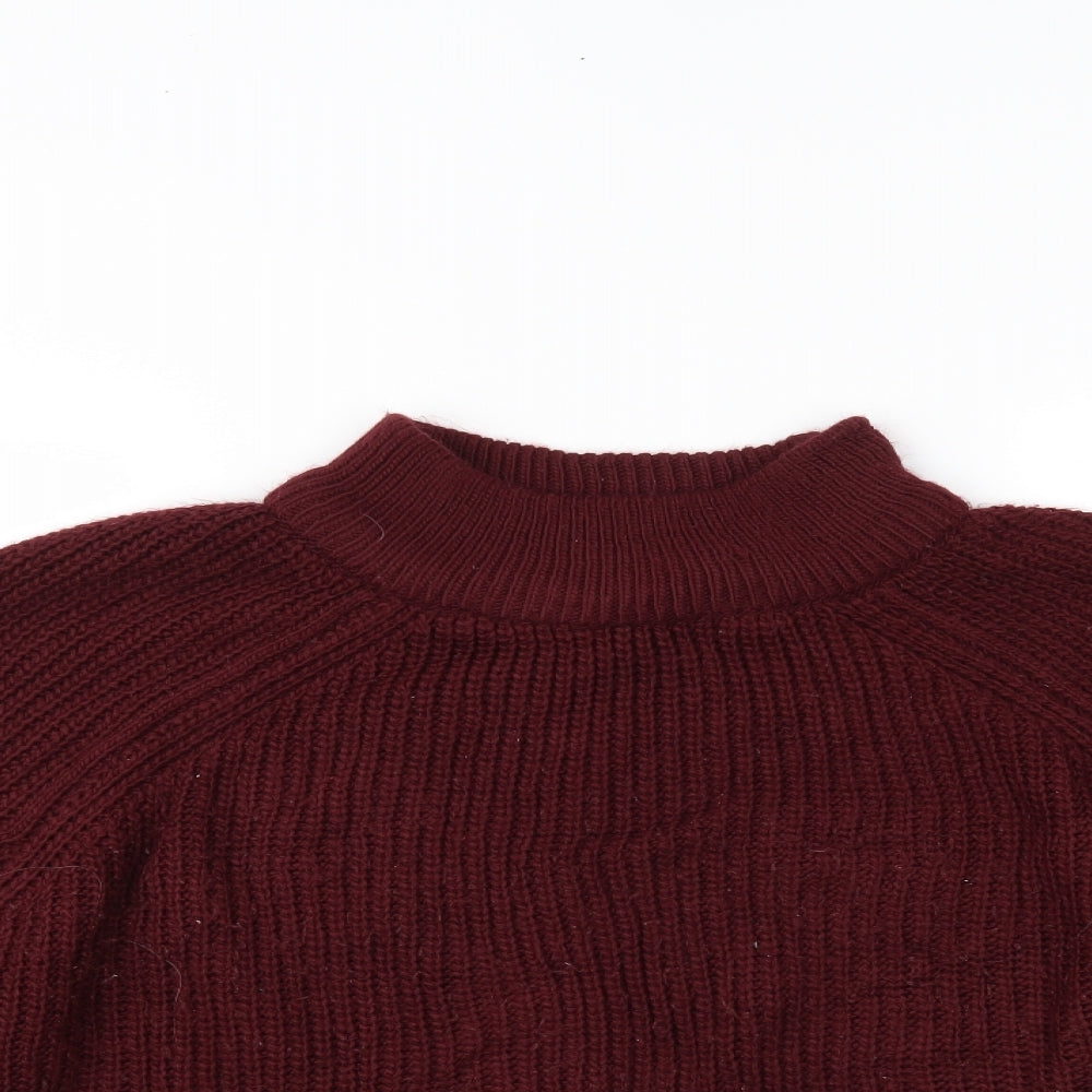 Primark Womens Red   Henley Jumper Size XL