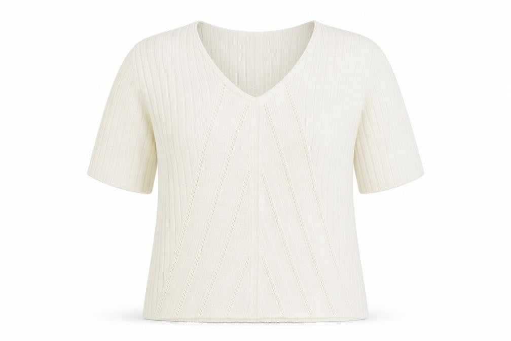 Womens UK Size 12 DELMOD Ivory Pullover Jumper