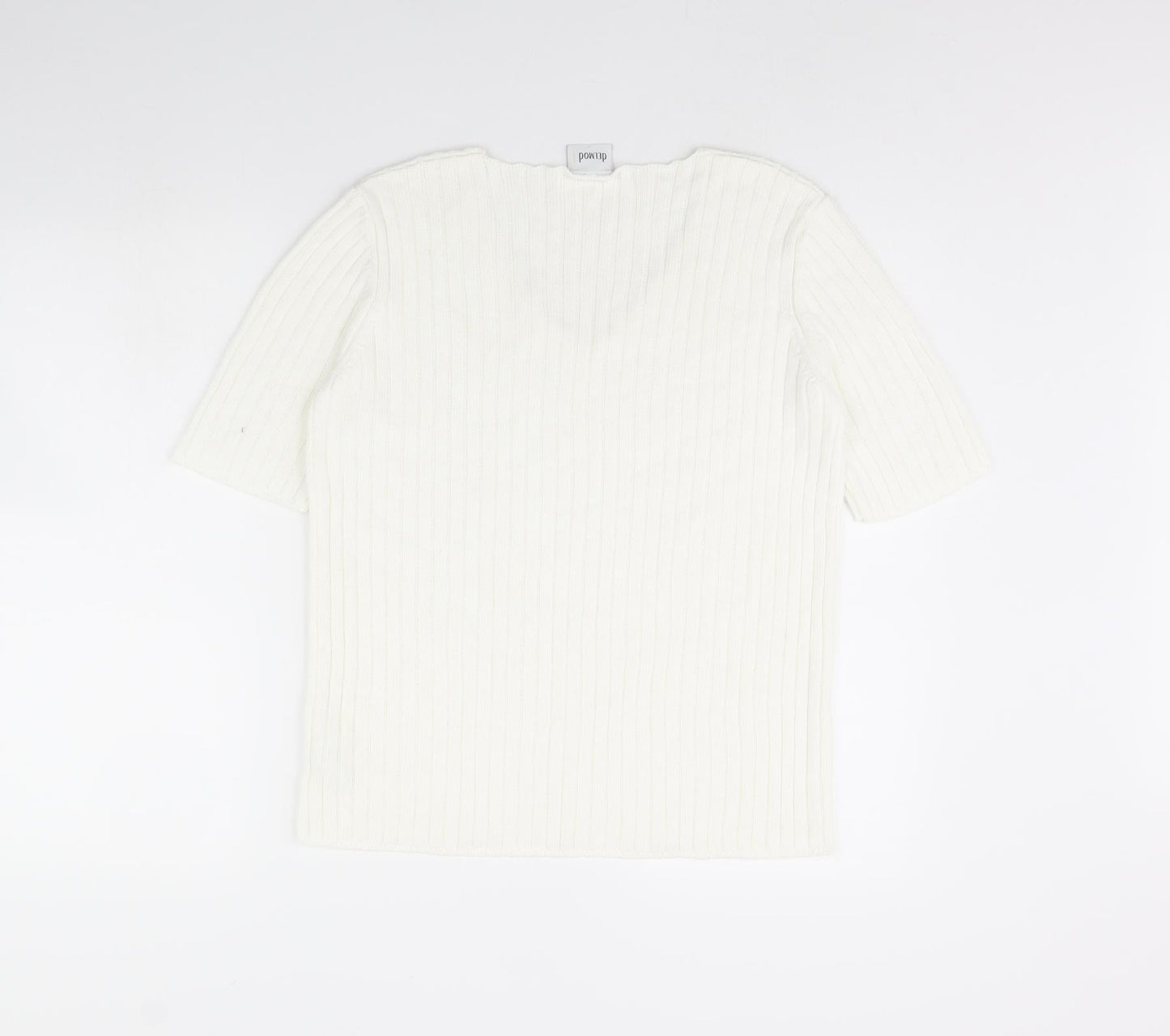 Womens UK Size 12 DELMOD Ivory Pullover Jumper