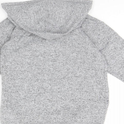 Blue Zoo Girls Grey   Pullover Hoodie Size 4 Years  - motorbike
