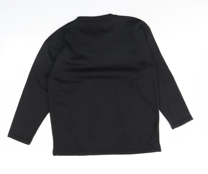 sports Womens Black   Pullover Jumper Size 14