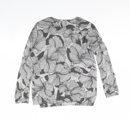 Womens UK Size S Atmosphere Grey Pullover Jumper