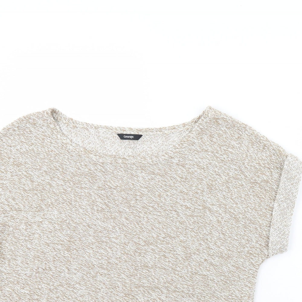 George Womens Beige   Pullover Jumper Size 14