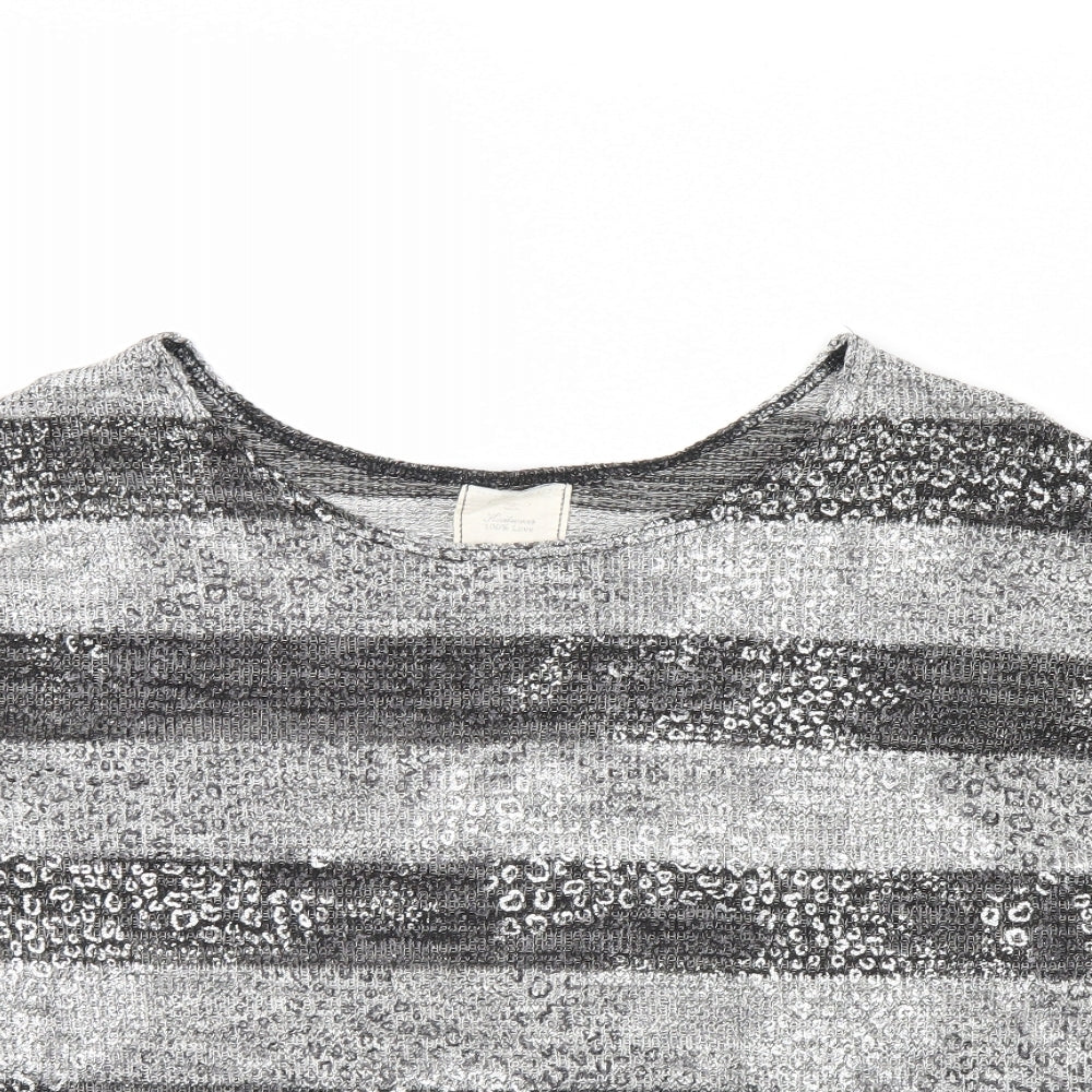Womens UK Size 12 New Look Black Pullover Jumper