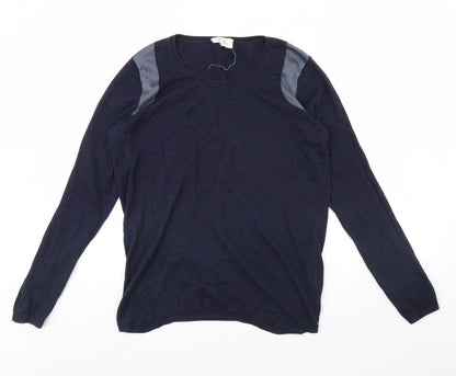 Womens UK Size XL Marie Sixtine Blue Pullover Jumper