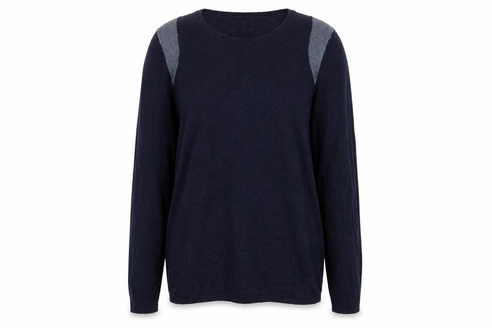 Womens UK Size XL Marie Sixtine Blue Pullover Jumper