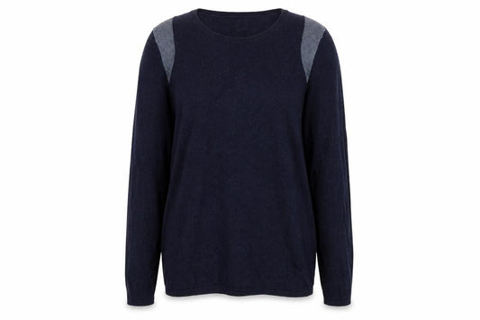 Womens UK Size XL Marie Sixtine Blue Pullover Jumper