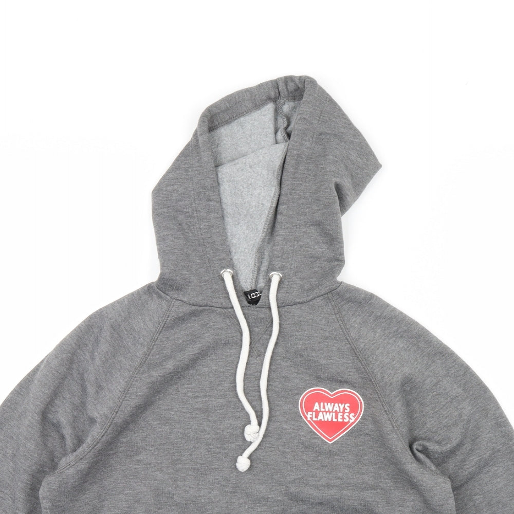 Divided Womens Grey   Pullover Hoodie Size XS  - always flawless
