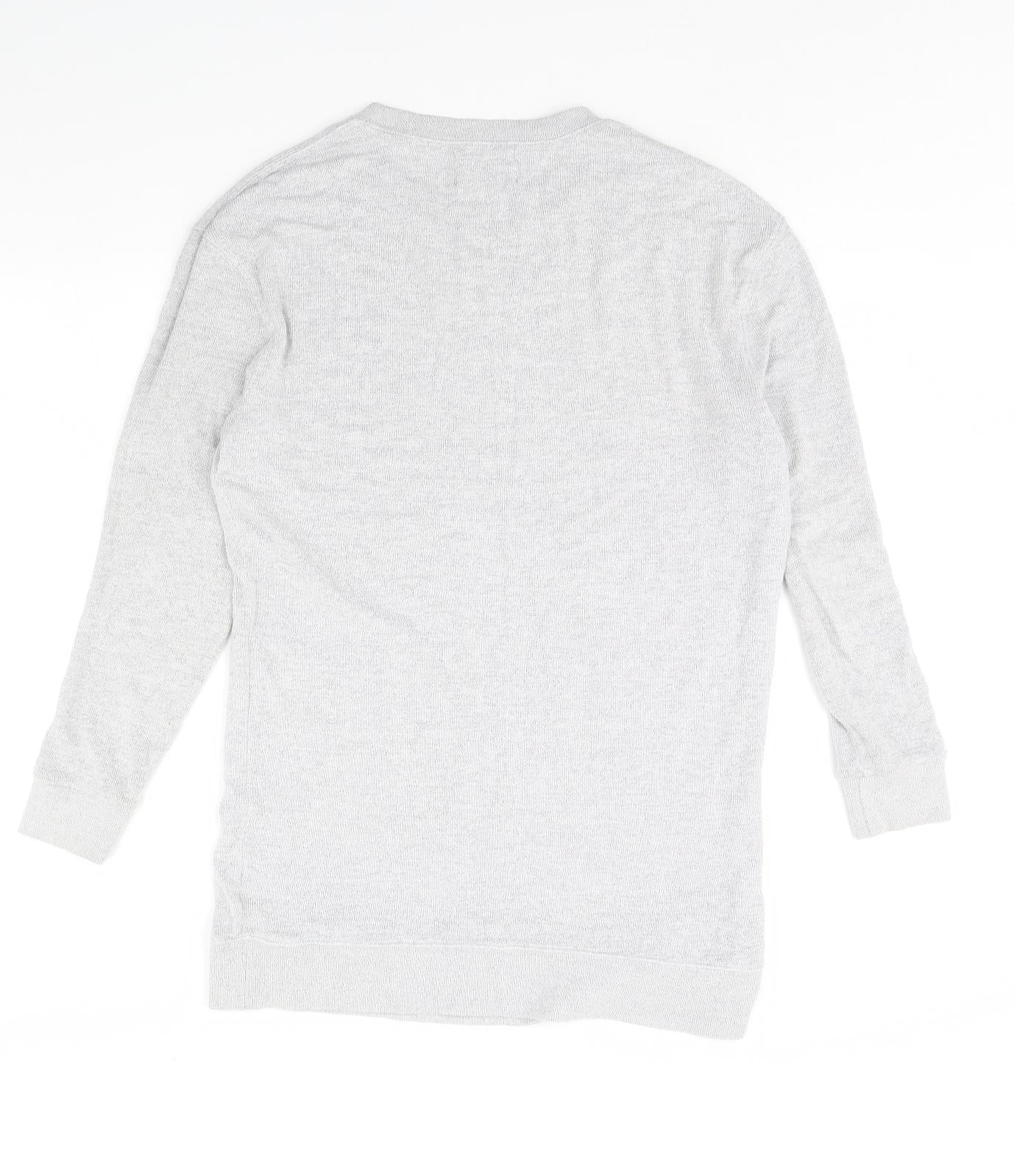 Womens UK Size S NEXT Grey Pullover Jumper