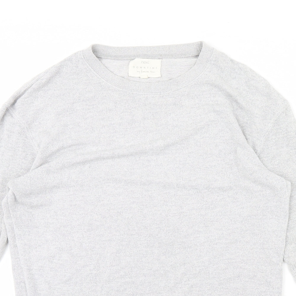 Womens UK Size S NEXT Grey Pullover Jumper