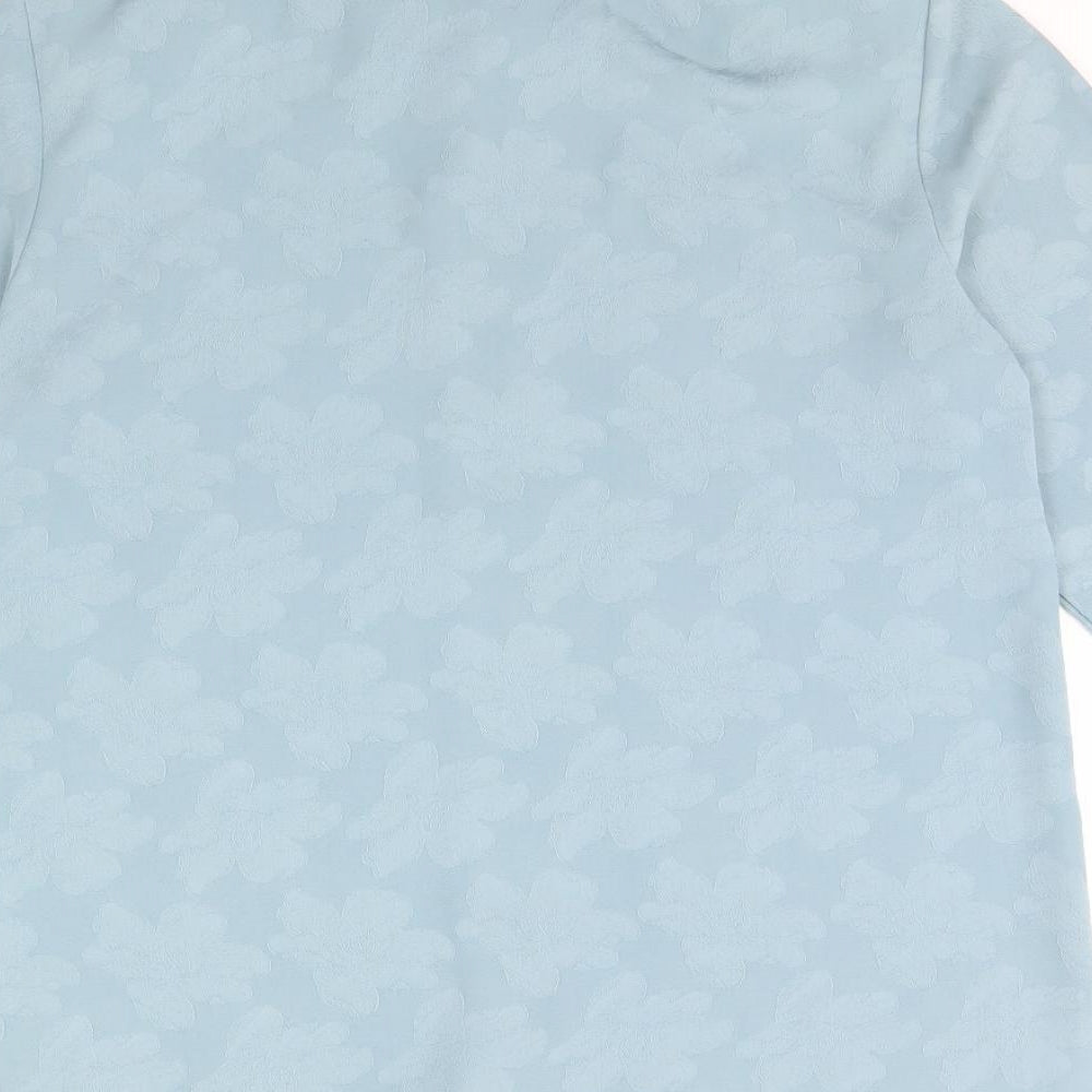 Bonmarché Womens Blue   Basic Button-Up Size 12