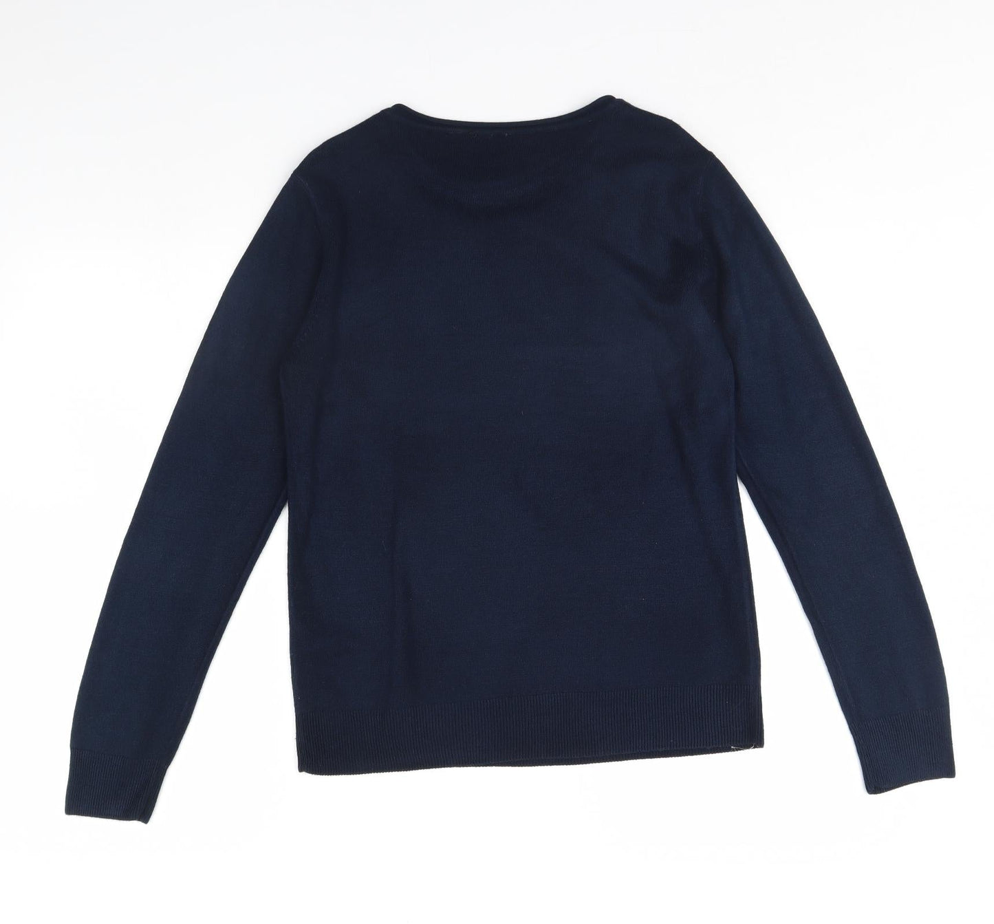 Womens UK Size 12 Atmosphere Blue Pullover Jumper