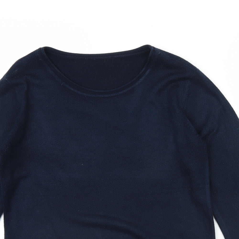Womens UK Size 12 Atmosphere Blue Pullover Jumper
