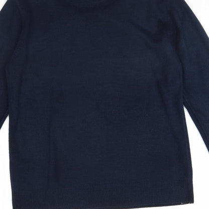Womens UK Size 12 Atmosphere Blue Pullover Jumper