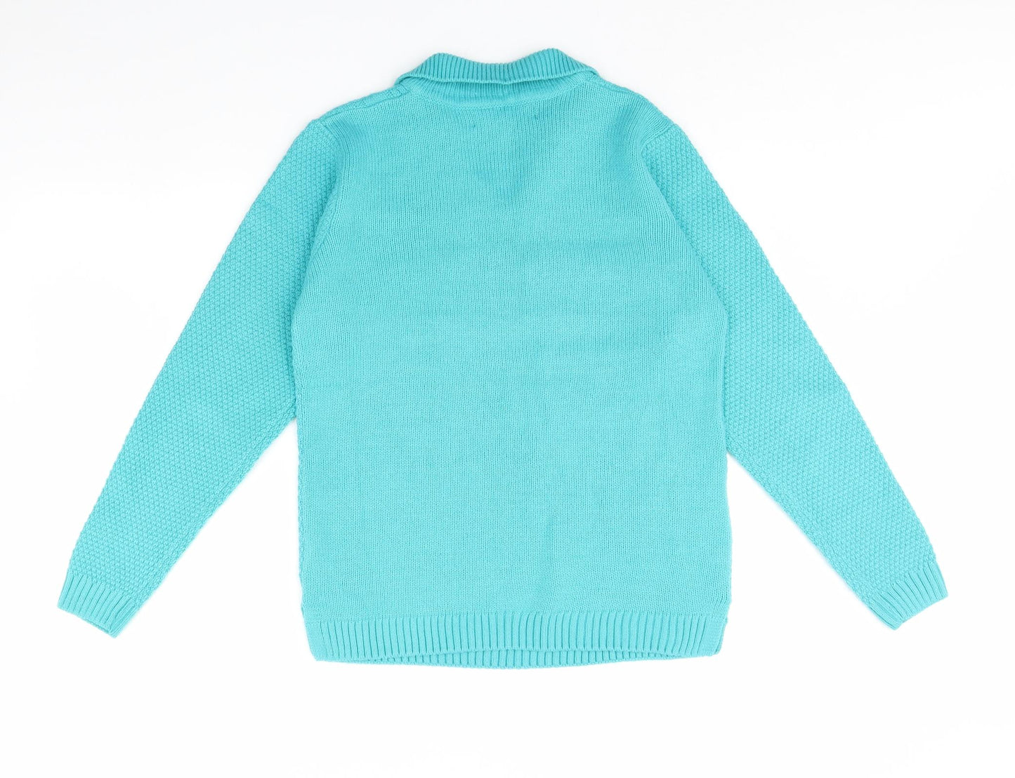 Isle Essentials  Womens Blue   Pullover Jumper Size M