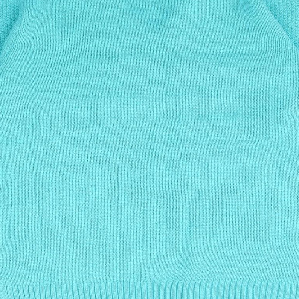 Isle Essentials  Womens Blue   Pullover Jumper Size M