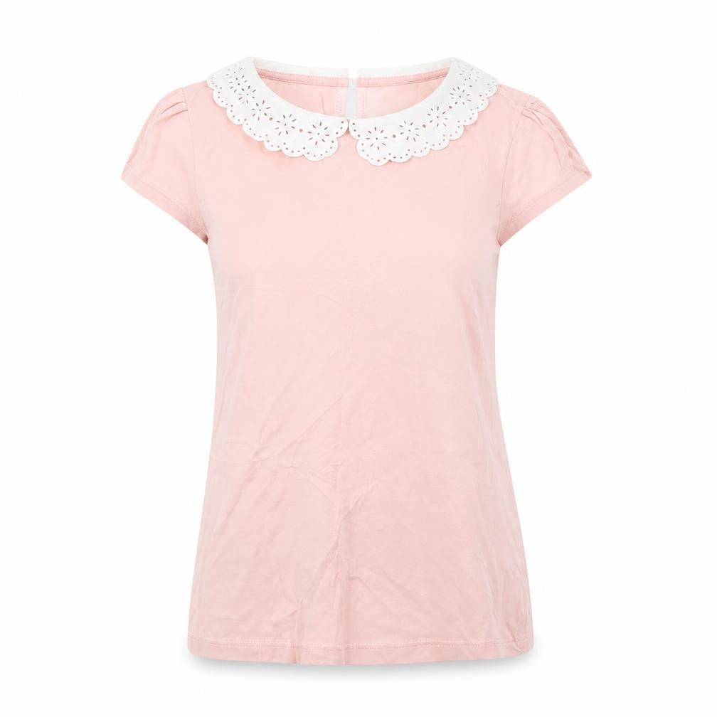 Womens UK Size 8 Dorothy Perkins Pink Basic Tank