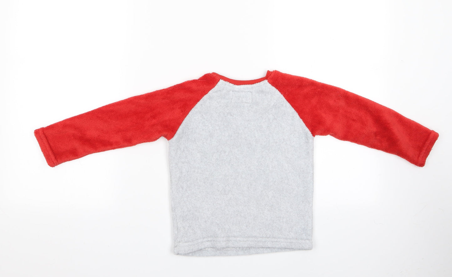 Primark Boys Multicoloured    Pyjama Top Size 3-4 Years  - Santa Claus Logo