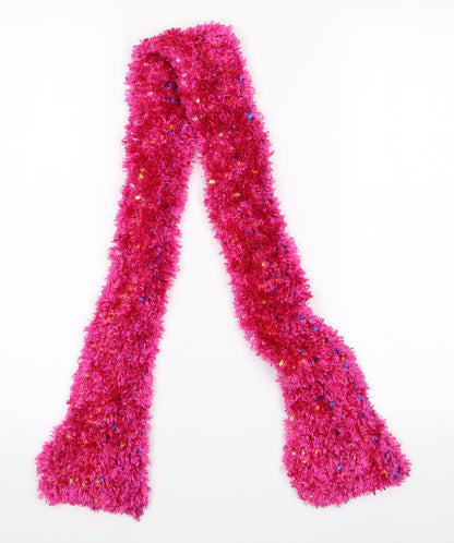 Girls Multicoloured   Scarf Scarves & Wraps Size Regular  - Pink Fluffy Scarf,