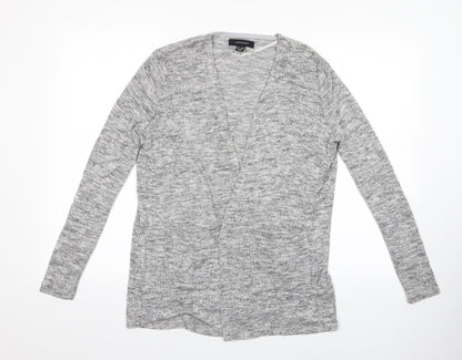 Womens UK Size 6 Atmosphere Grey Wrap Jumper