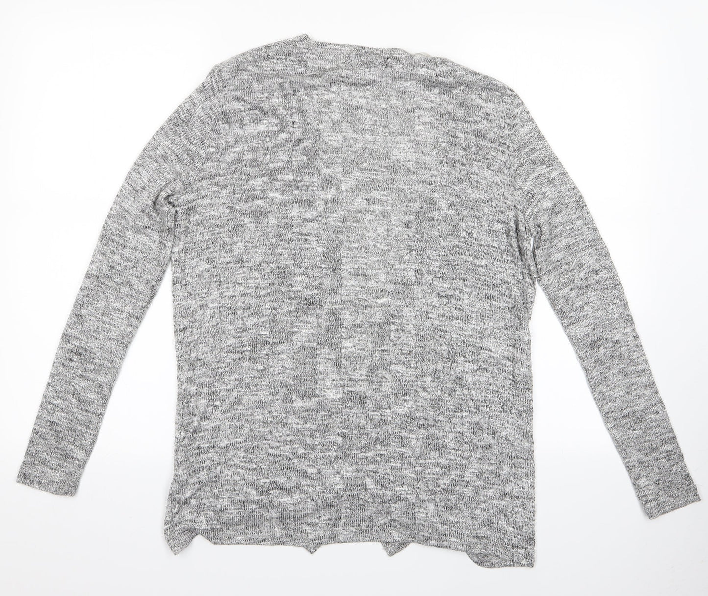 Womens UK Size 6 Atmosphere Grey Wrap Jumper