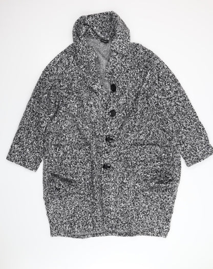 New Collection Womens Grey   Overcoat Coat Size XL