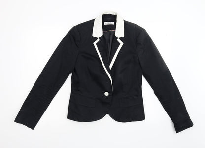 BAF Womens Black   Jacket Blazer Size 38