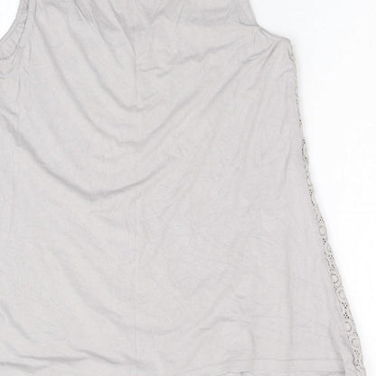 Womens UK Size 10 mamas & papas Grey Basic Tank