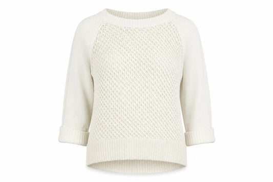 Womens UK Size 16 Soon Ivory Pullover Jumper